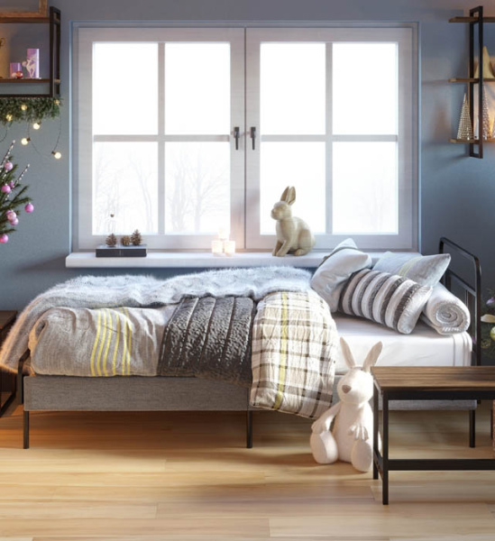 Кровати MEZA PLUS 90х200 см черные металлическая мебель